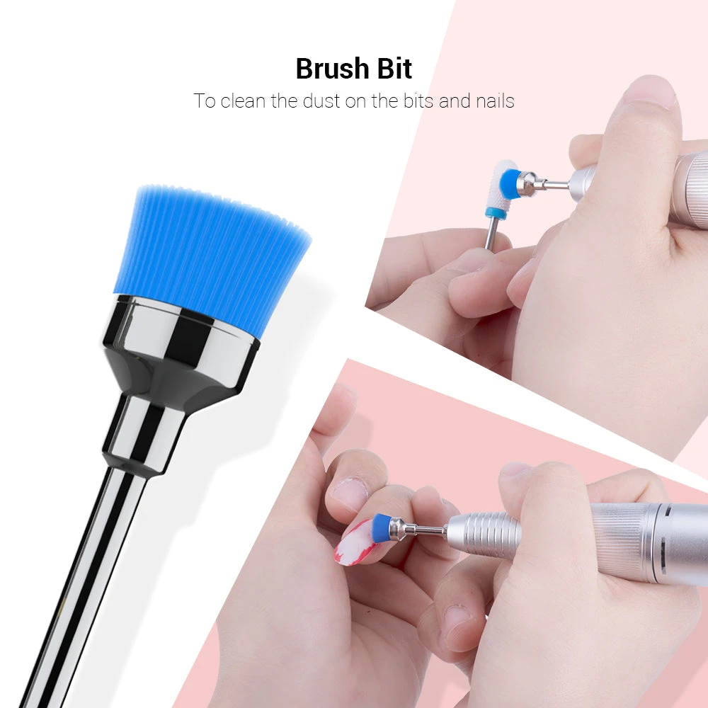 Diamond Cuticle Nail Drill Bits Set 10Pcs 5 Diamond Cuticle Nail Drill Bits Set 10Pcs - Image 3