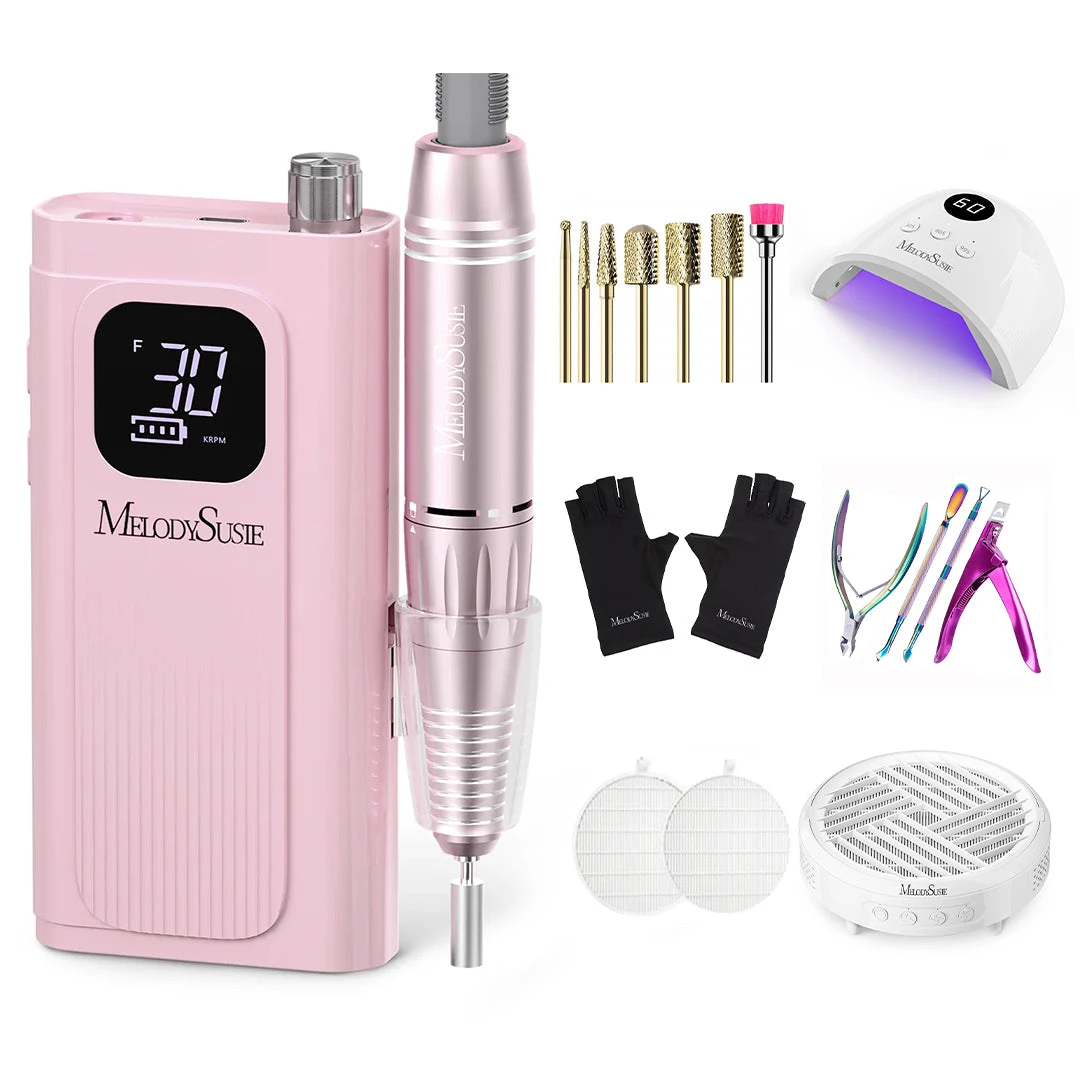 SC300F Rechargeable Nail Drill 30000RPM Set 11 SC300F Rechargeable Nail Drill 30000RPM Set - Image 9