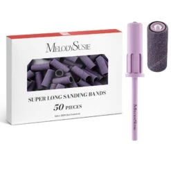 Super Long Sanding Bands With 6.65mm Crystal Mandrel Bit - 50 Pcs -Melody Susie 180 0a253ddf 537d 4a43 964d 51e534078606