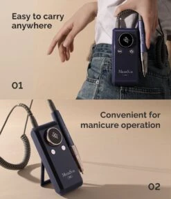 MB420G Rechargeable 40000RPM Nail Drill Gift Box -Melody Susie 1 d1943443 e0be 401b 9a3a 810df6780d5e