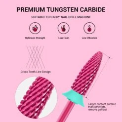 Long Flame Tungsten Carbide Nail Drill Bit 14 Long Flame Tungsten Carbide Nail Drill Bit -Melody Susie 1 db354ed3 52a4 4ea5 a6c0 7f4ceacafbcd