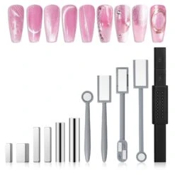 Cat Eye Gel Nail Polish Magnets Set 11 Pcs