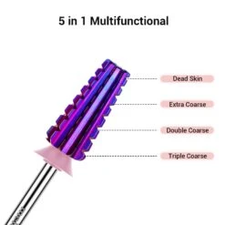 5 In 1 Straight Cut Tungsten Carbide Nail Drill Bits -Melody Susie 2 1 52a0cc28 cfc3 42d5 aae3 af5ad113842e