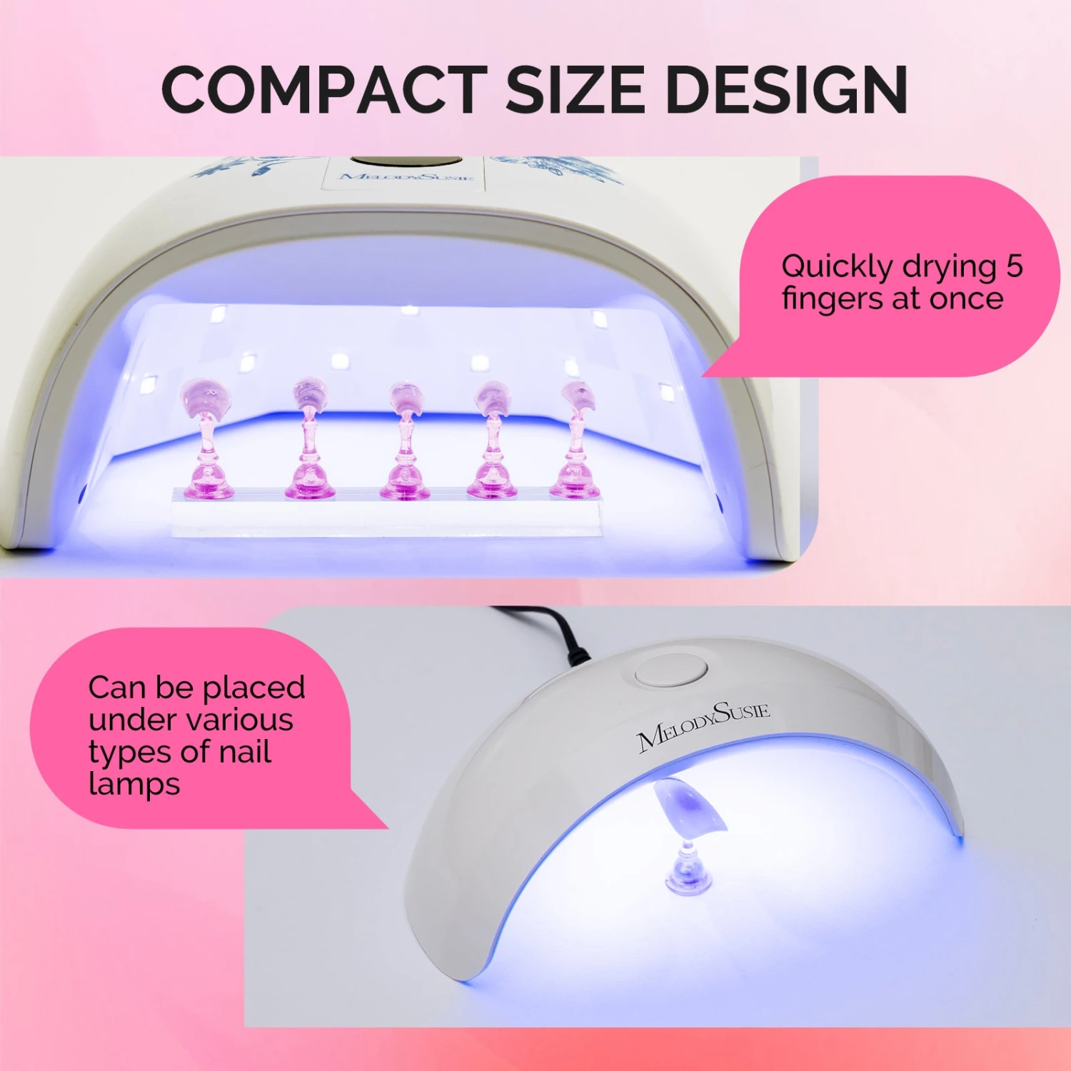 2 Sets Acrylic Magnetic Nail Stand And 102pcs Reusable Adhesive Putty 5 2 Sets Acrylic Magnetic Nail Stand And 102pcs Reusable Adhesive Putty - Image 3