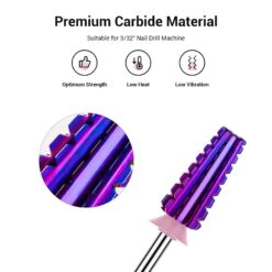 5 In 1 Straight Cut Tungsten Carbide Nail Drill Bits -Melody Susie 2 12e53d65 b36a 4b28 a238 3b991fc90fda