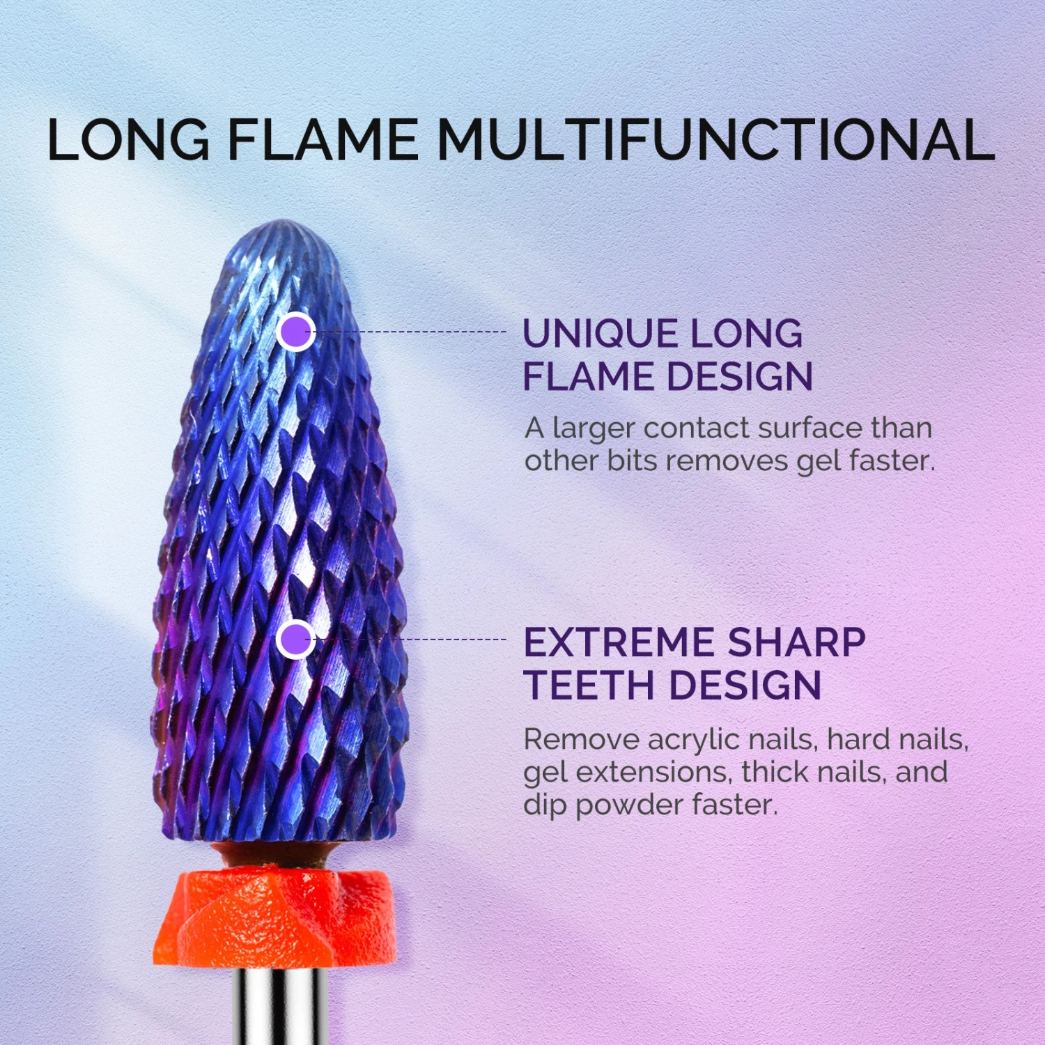 3Pcs Carbide Tungsten Nail Drill Bits Set 14 3Pcs Carbide Tungsten Nail Drill Bits Set - Image 12