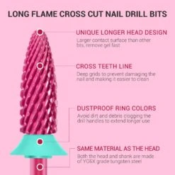 Long Flame Tungsten Carbide Nail Drill Bit 15 Long Flame Tungsten Carbide Nail Drill Bit -Melody Susie 2 30805411 df80 4df8 9293 d72d4f4379f0