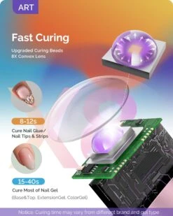 High-Strength Aluminum Alloy Art01G Rechargeable LED/UV Nail Lamp 16 High-Strength Aluminum Alloy Art01G Rechargeable LED/UV Nail Lamp -Melody Susie 2 3b17adef 84d1 4f62 af67 2a95f98858b7