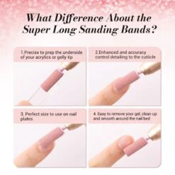 Super Long Sanding Bands With 6.65mm Crystal Mandrel Bit - 50 Pcs -Melody Susie 2 65ad3f93 5f78 450d a6cf ce774a8a275f