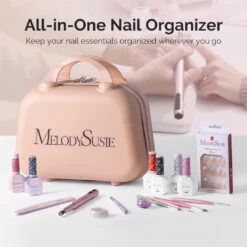 Nail Kit Storage Organizer Bag - 14inch -Melody Susie 2 6d9dc2bc e0a1 456a 80d4 a4cde620e332