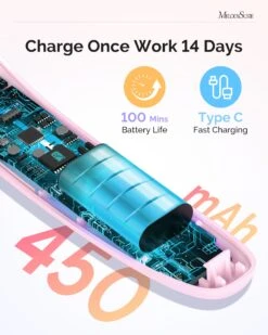 P-ART01A Rechargeable LED/UV Nail Lamp - Pink 11 P-ART01A Rechargeable LED/UV Nail Lamp - Pink -Melody Susie 2 74ee783b 1660 4465 bcfa 15066543b78d