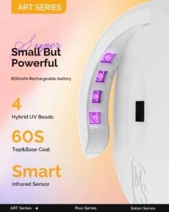 Rechargeable P-Art04M Mini UV Nail Art Lamp -Melody Susie 2 756184a9 4815 4066 a25e 21691b723dd7