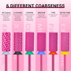 Crystal Top Pink Heart Shape Tungsten Carbide Nail Drill Bit -Melody Susie 2 7f4c3436 167c 43ba b3af e0cf08f4e34a