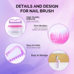 3 Pack Nail Brush Set -Melody Susie 2 89f50a8e bfb7 46d8 abbd f5cd8e8ab6a5