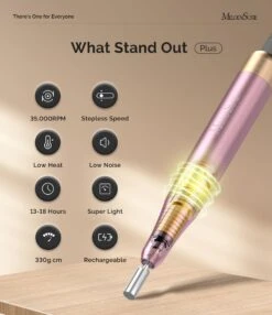 SM330G Rechargeable Nail Drill 35000RPM -Melody Susie 2 e630e1ee 8e98 4048 b0ad 88e1cb19b8da