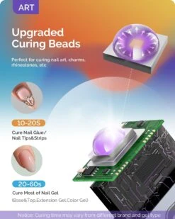 P-Art01R Rechargeable Mini LED/UV Nail Art Lamp -Melody Susie 2 ea778b66 f413 431f 9319 576dd3471862