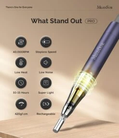 MB420G Rechargeable 40000RPM Nail Drill Gift Box -Melody Susie 2 f9d2ae87 0947 440b acf9 18c9c65a55da