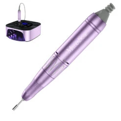 Handpiece For 2 In 1 Nail Lamp With Nail Drill-Rose Gold