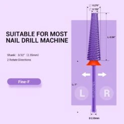 Super Long 5 In 1 Tungsten Carbide Nail Drill Bit -Melody Susie 3 14b07dbb 2f09 4280 8073 f5c87449db9a