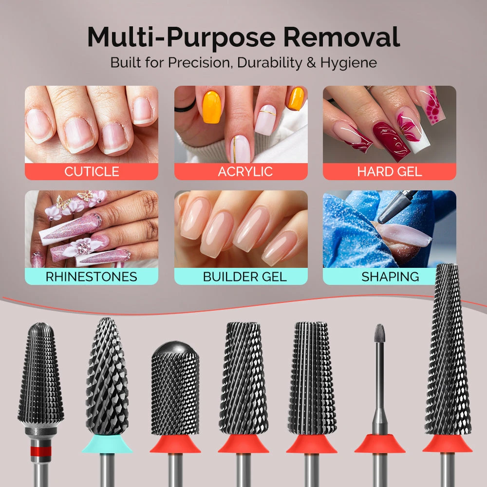 Dura-Diamond Coating Tungsten Carbide Nail Drill Bit 12 Dura-Diamond Coating Tungsten Carbide Nail Drill Bit - Image 10