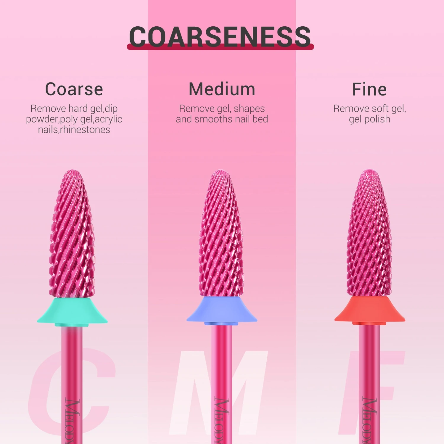 Long Flame Tungsten Carbide Nail Drill Bit 8 Long Flame Tungsten Carbide Nail Drill Bit - Image 6