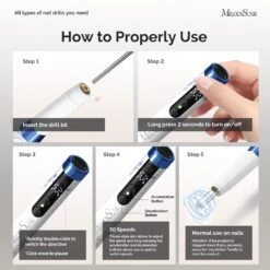 PM170F Nail Drill Travel Gift Box - US ONLY 17 PM170F Nail Drill Travel Gift Box - US ONLY -Melody Susie 3 6106c6be c3c8 487c 88b1 93948227a248