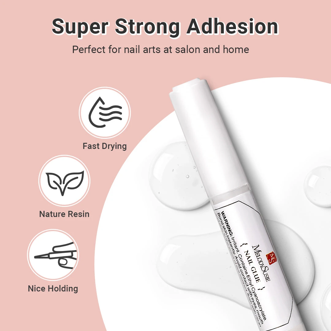 Super Strong Instant Adhesion Nail Glue 4 Super Strong Instant Adhesion Nail Glue - Image 2