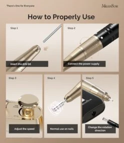 Beginner Jade(SC320C) Nail Drill -Melody Susie 3 879a70f5 e1ae 4d3a a562 48c2a08bdb14