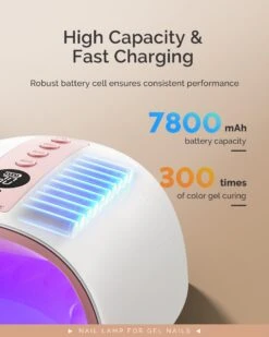 P-PLUS30G Rechargeable Cordless UV/LED Nail Lamp - Pink -Melody Susie 3 8c9ecab2 8877 4294 b0bb ada5e455ce63