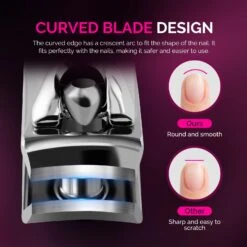 Stainless Steel Nail Clippers 2 In 1 Kit - Pink 11 Stainless Steel Nail Clippers 2 In 1 Kit - Pink -Melody Susie 3 8d7f8e6e d133 46a8 8af9 ac43f9e8c01e