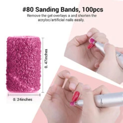 Colorful 300pcs Professional Sanding Bands 18 Colorful 300pcs Professional Sanding Bands -Melody Susie 3 aa826cc5 fa78 4803 bb02 188b715da985