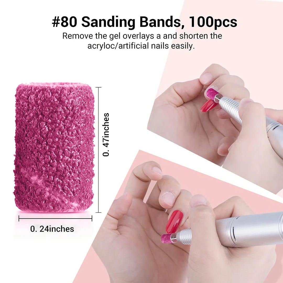 Colorful 300pcs Professional Sanding Bands 6 Colorful 300pcs Professional Sanding Bands - Image 4