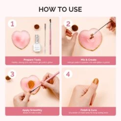 Premium Resin Nail Art Palette -Melody Susie 3 b7e9fd0f 3750 4051 b2ab 3e0373305b9e