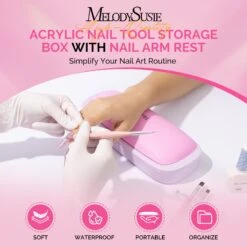 Portable PU Leather Nail Arm Rest -Melody Susie 3d18d745f78efcf45050734aeb9cca30