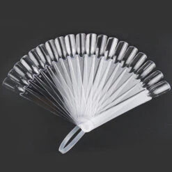 48 Pcs Transparent Nail Display Sticks 12 48 Pcs Transparent Nail Display Sticks -Melody Susie 48 Pcs Transparent Nail Display Sticks 1