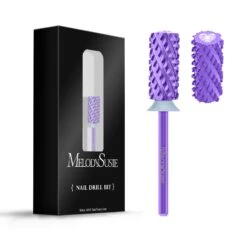 Crystal Top Pink Heart Shape Tungsten Carbide Nail Drill Bit -Melody Susie 4XC PURPLE 59fe3c52 ea55 4d80 a0df d75689228900