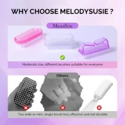 3 Pack Nail Brush Set -Melody Susie 4 012a4c67 6690 4832 89b4 4b8d58c1e328