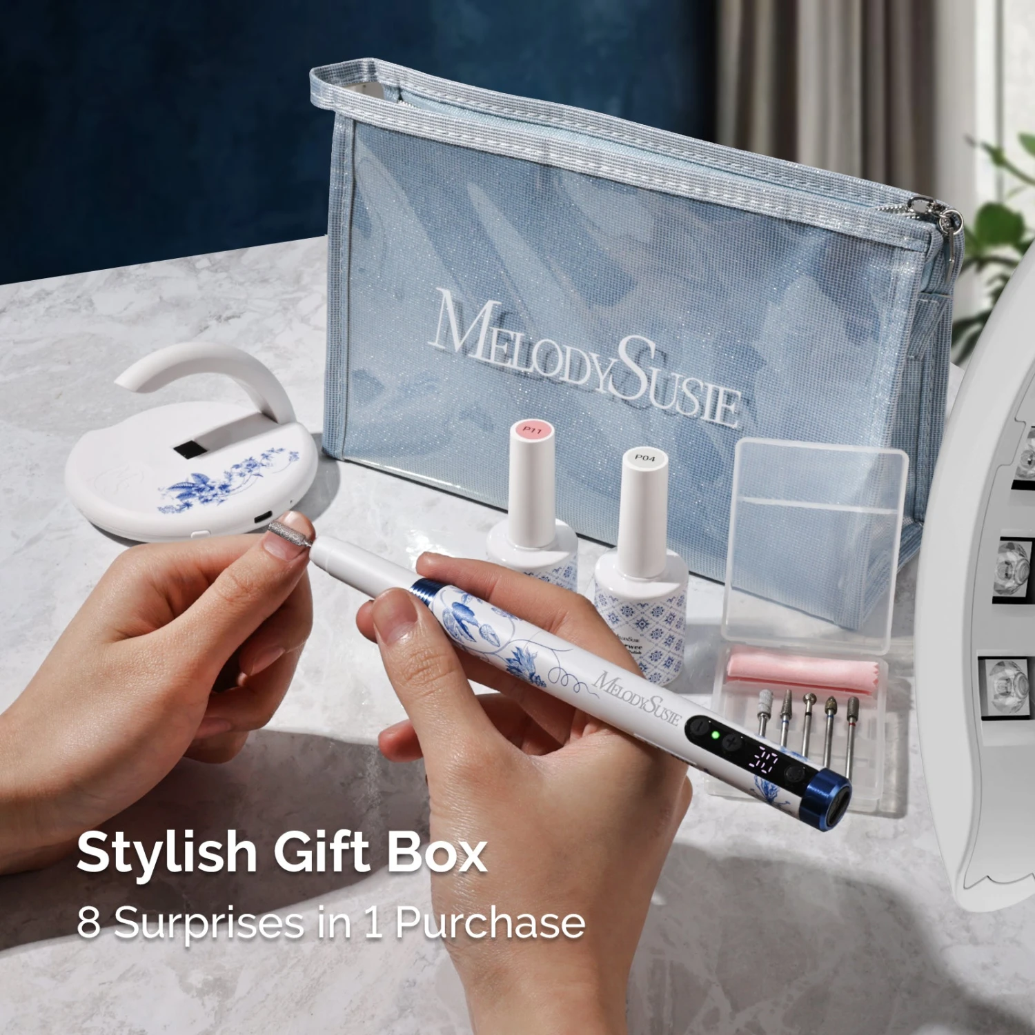 PM170F Nail Drill Travel Gift Box - US ONLY 5 PM170F Nail Drill Travel Gift Box - US ONLY - Image 3