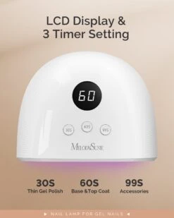 P-PLUS30F UV/LED Nail Lamp - White -Melody Susie 4 739a3d42 61cc 4957 84cd 45d35fa14b1f