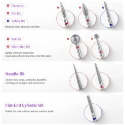 21Pcs Ceramic Diamond Carbide Nail Drill Bits Set 14 21Pcs Ceramic Diamond Carbide Nail Drill Bits Set -Melody Susie 4 904fd20e 63ee 4c11 9345 fb185d81d66e 1