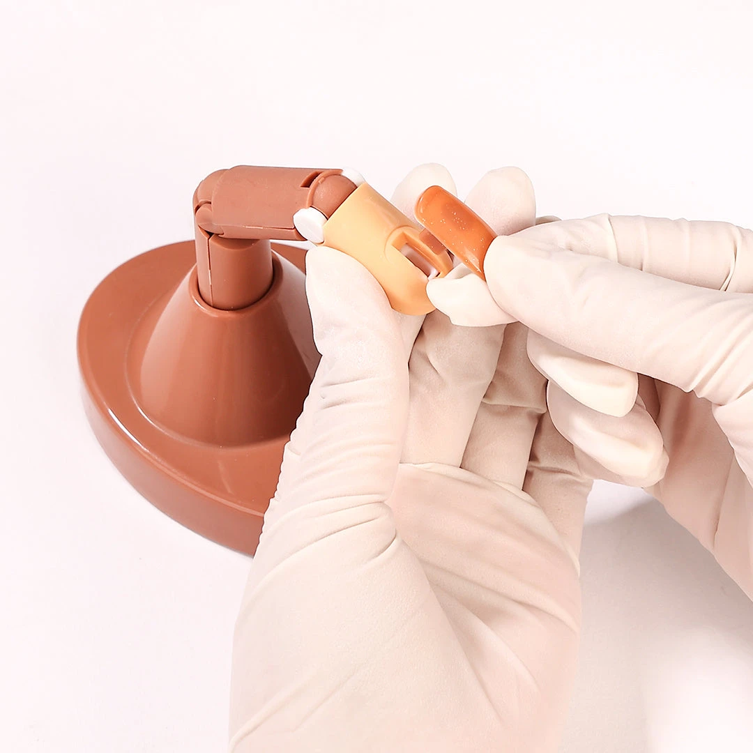 Nail Practice Fingers With Base Stand 5 Nail Practice Fingers With Base Stand - Image 3