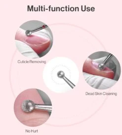Ball Shape Carbide Diamond Under Nail Cleaner Nail Drill Bit 21 Ball Shape Carbide Diamond Under Nail Cleaner Nail Drill Bit -Melody Susie 4 d70b04c6 b000 4751 9319 fafb9f28c96c