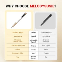 SM180F Portable & Stepless Speed Rechargeable Nail Drill 30000RPM -Melody Susie 4 d9d483f5 bf31 424f 999a 0d3bc6e98b56