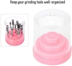 Acrylic Nail Drill Bits Holder Stand (48 Holes) -Melody Susie 51cEOYw dcL. AC SL1001
