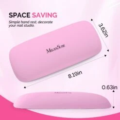 Portable PU Leather Nail Arm Rest -Melody Susie 5 6e8e6fa6 3a19 488d bbda 4fa401b324c7