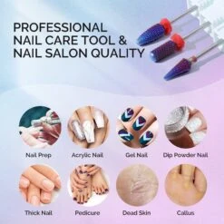 3Pcs Carbide Tungsten Nail Drill Bits Set 32 3Pcs Carbide Tungsten Nail Drill Bits Set -Melody Susie 5 81fa904d 7794 45d7 9db5 0be6f14d8c34