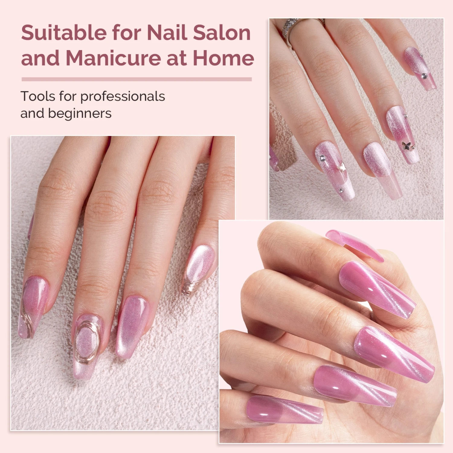 Cat Eye Gel Nail Polish Magnets Set 12 Pcs 7 Cat Eye Gel Nail Polish Magnets Set 12 Pcs - Image 5