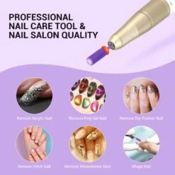 Crystal Top Pink Heart Shape Tungsten Carbide Nail Drill Bit -Melody Susie 5 a018693d 9445 4e18 9106 a5f17b69d1c5