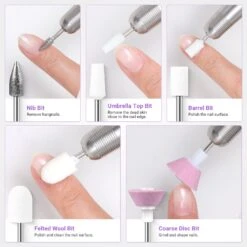 21Pcs Ceramic Diamond Carbide Nail Drill Bits With Portable Holder Case -Melody Susie 5 c45a8cad 30f0 4172 b924 8138de199ff3