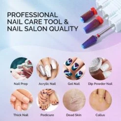 3Pcs Carbide Tungsten Nail Drill Bits Set 24 3Pcs Carbide Tungsten Nail Drill Bits Set -Melody Susie 5 ca091bc2 5d38 41b5 b154 3582f8dc0eff